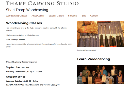 Sheri Tharp Carving Studio