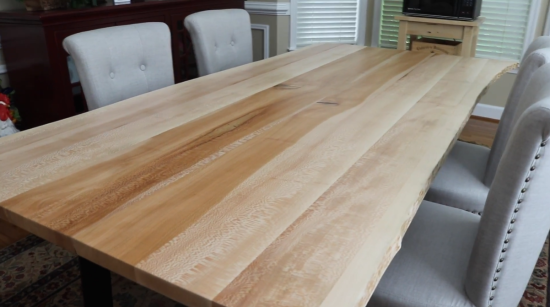 Sycamore dining table