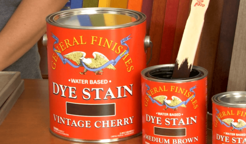Water-Soluble Wood Dye Stains
