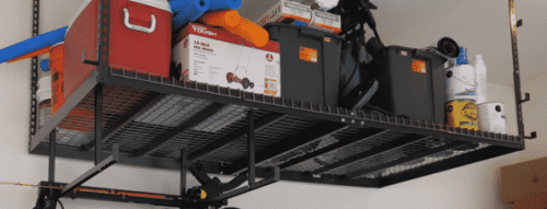 Weight on Overhead Garage Storage Racks