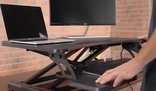 black desk converter