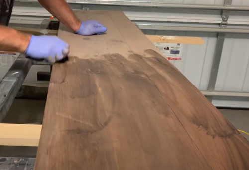 combining colors stain for wood