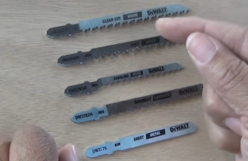 different types of jigsaw blades