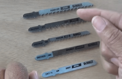 different types of jigsaw blades