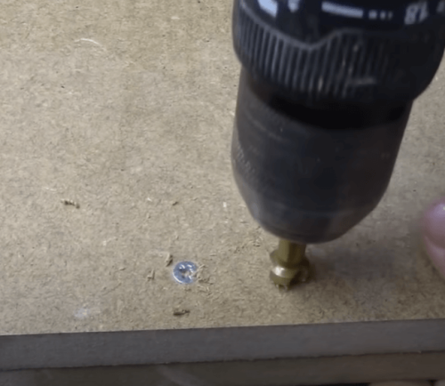 drilling with a countersink bit