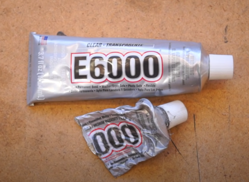 e6000 not to use on gluing