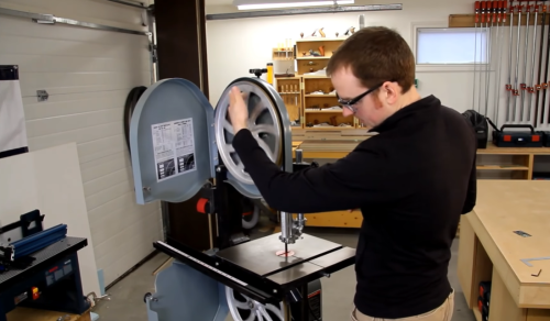 fixing bandsaw