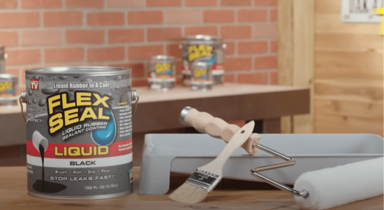 flex seal and painting tools