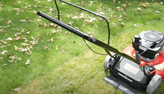 foldable handle powersmart lawn mower db2321pr