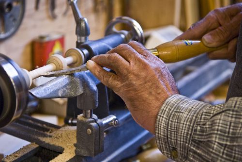 image of old person woodworking