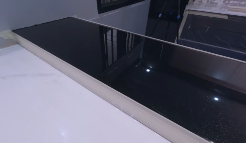 counter top with resin surface