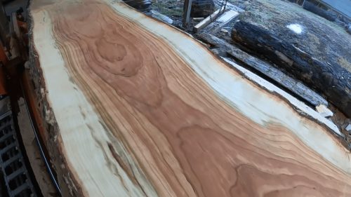 milled Cherry wood