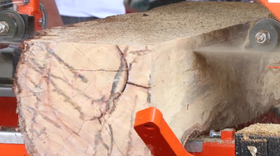 milling rubberwood