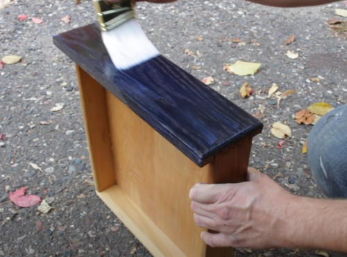 polishing wood with vinegar