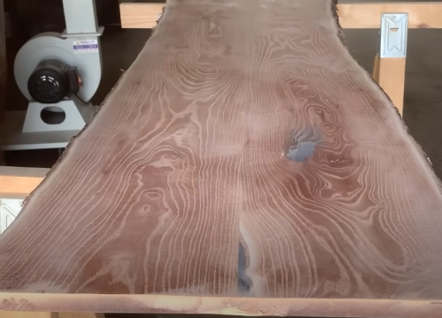 preparing mahogany wood surface