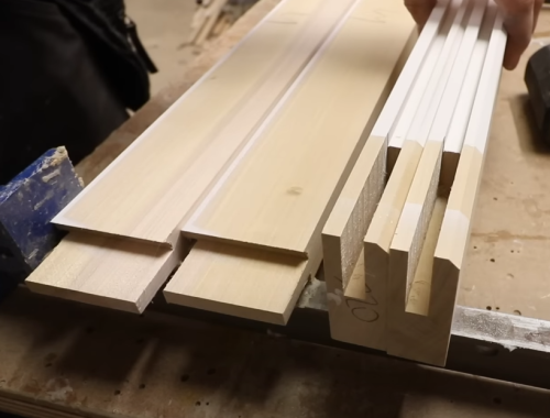 preparing wood
