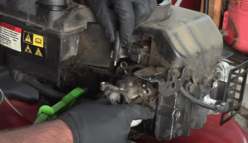 removing carburetor gasket
