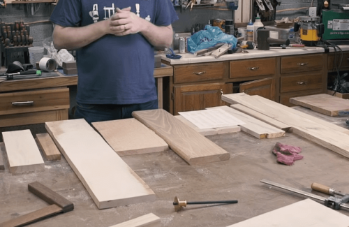 size and types of wood for cutting boards