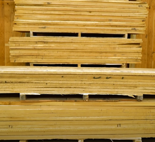 stack of plywood