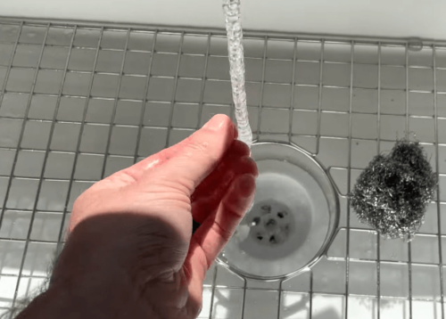 washing hands to remove gorilla super glue