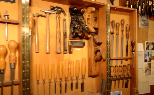 woodworking cabinet for tools